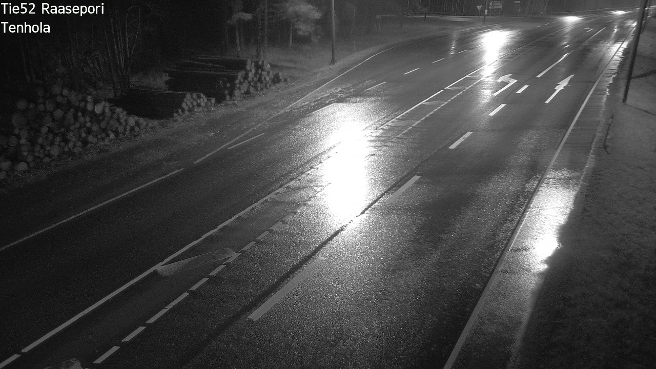 Weather Camera Image Road 52 Raasepori, Tenhola, Raasepori, Uusimaa