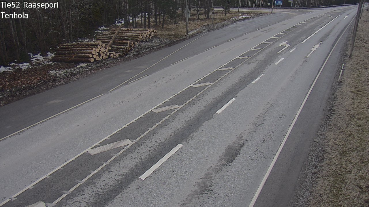Weather Camera Image Road 52 Raasepori, Tenhola, Raasepori, Uusimaa
