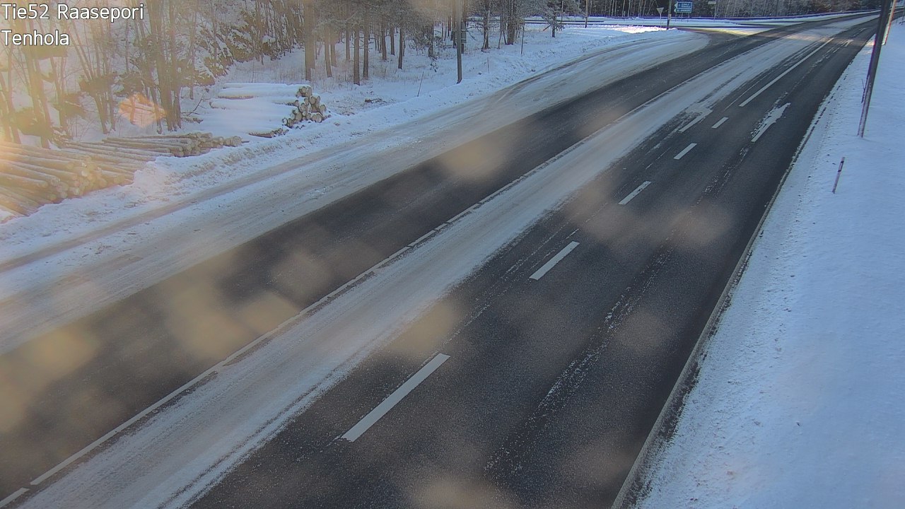 Weather Camera Image Väg 52 Raseborg, Tenhola, Raasepori, Uusimaa