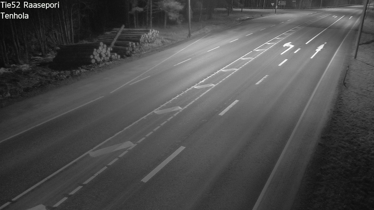 Weather Camera Image Road 52 Raasepori, Tenhola, Raasepori, Uusimaa
