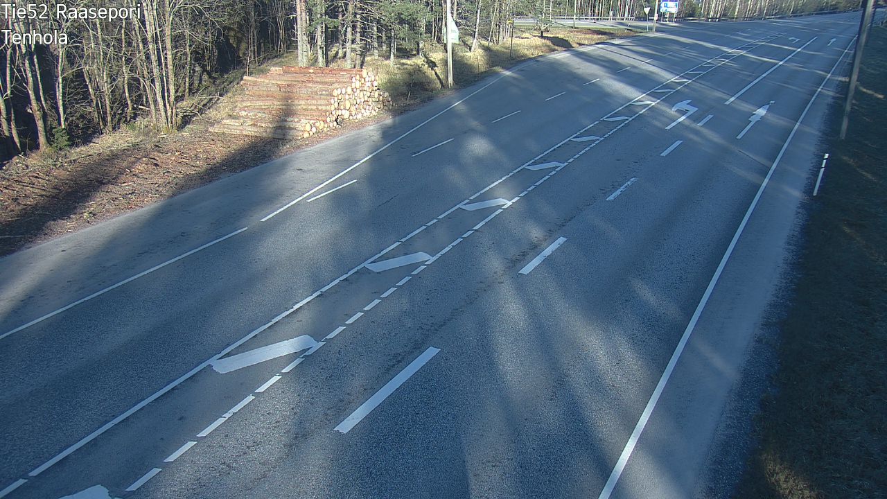Weather Camera Image Road 52 Raasepori, Tenhola, Raasepori, Uusimaa