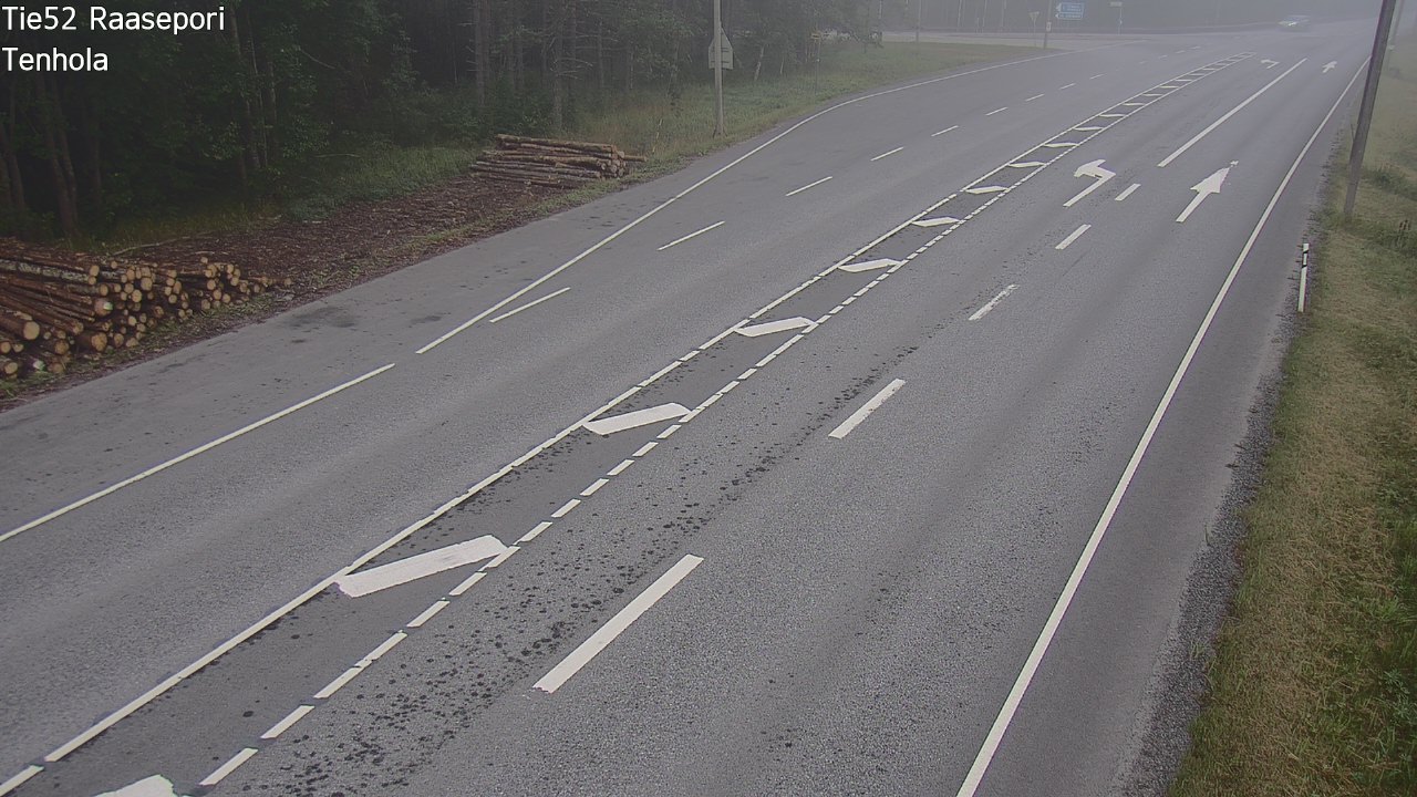 Weather Camera Image Road 52 Raasepori, Tenhola, Raasepori, Uusimaa