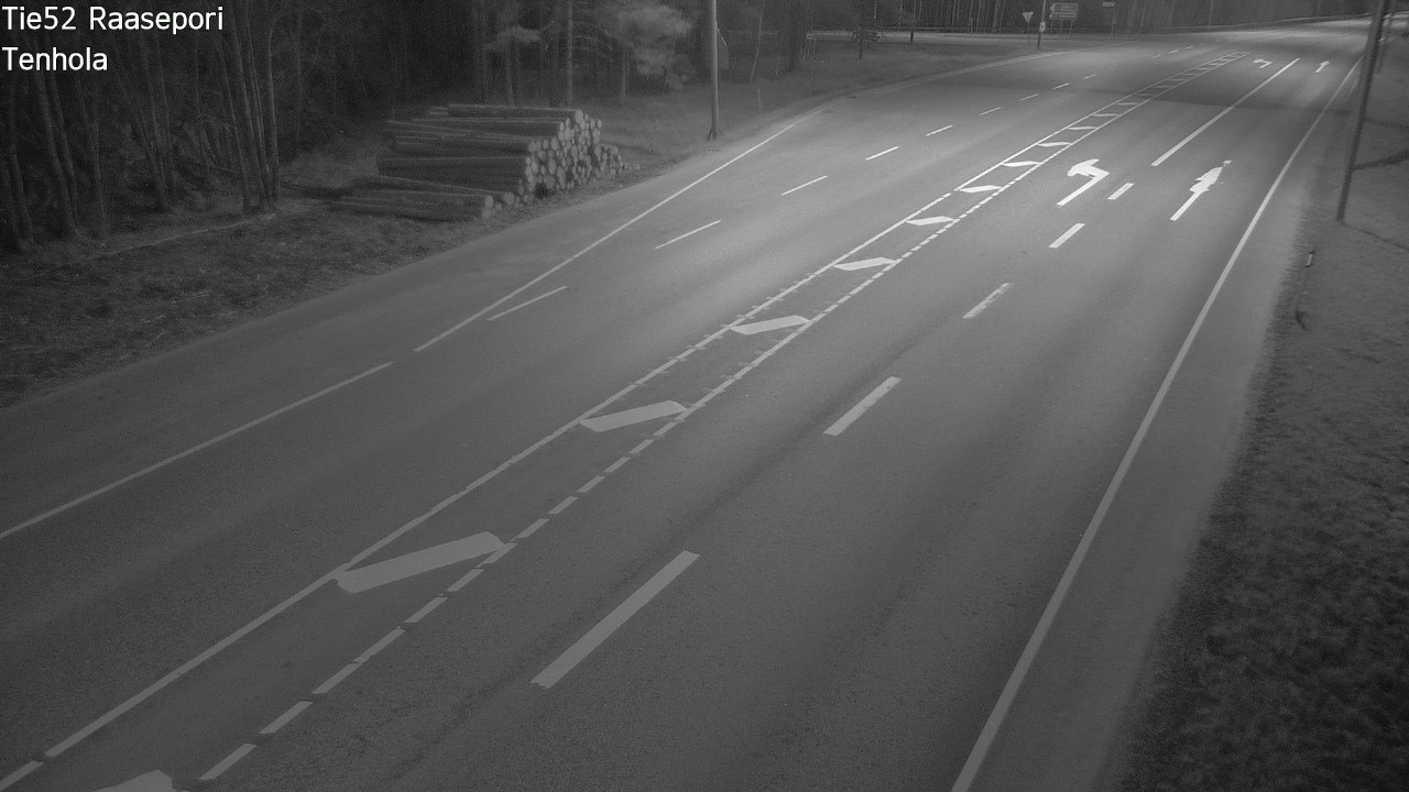Weather Camera Image Road 52 Raasepori, Tenhola, Raasepori, Uusimaa