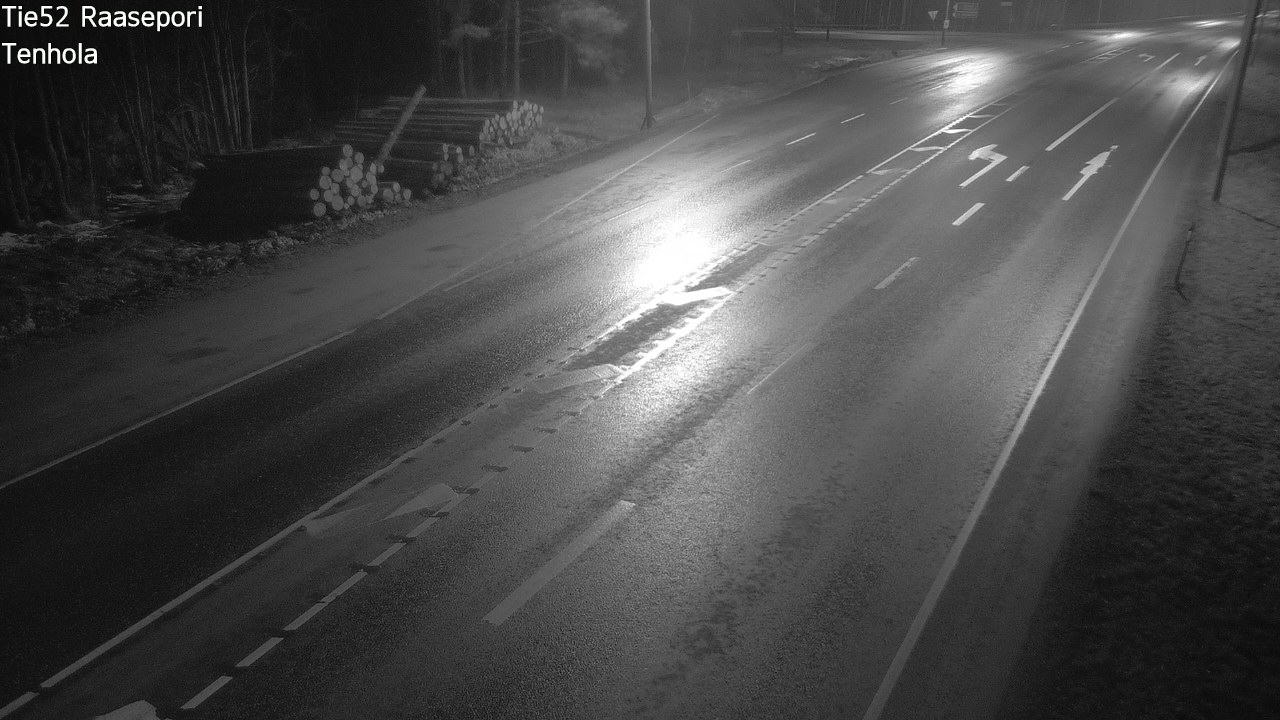 Weather Camera Image Road 52 Raasepori, Tenhola, Raasepori, Uusimaa