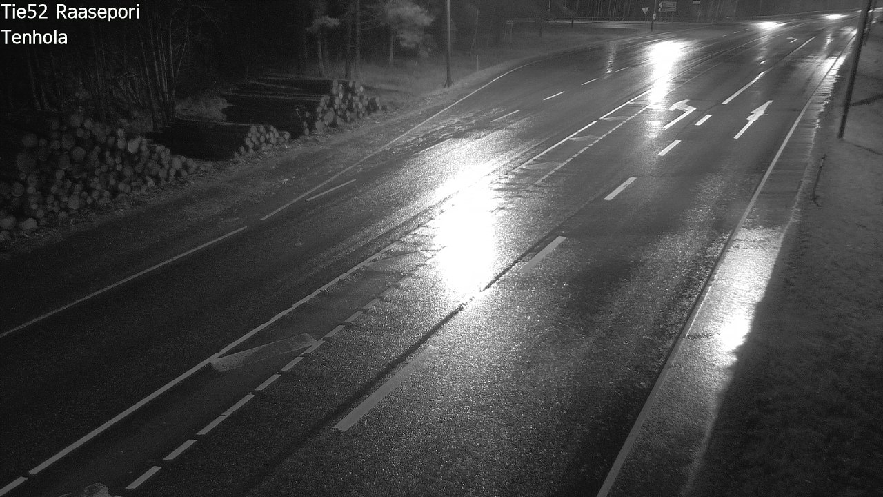 Weather Camera Image Road 52 Raasepori, Tenhola, Raasepori, Uusimaa