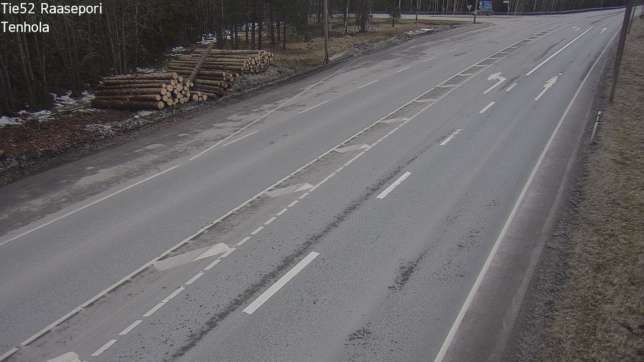 Weather Camera Image Road 52 Raasepori, Tenhola, Raasepori, Uusimaa