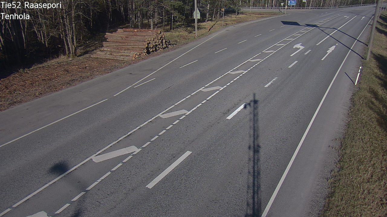 Weather Camera Image Väg 52 Raseborg, Tenhola, Raasepori, Uusimaa