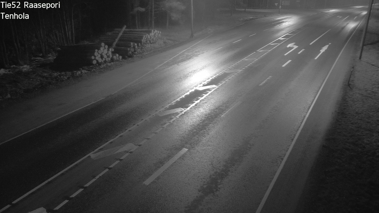 Weather Camera Image Road 52 Raasepori, Tenhola, Raasepori, Uusimaa