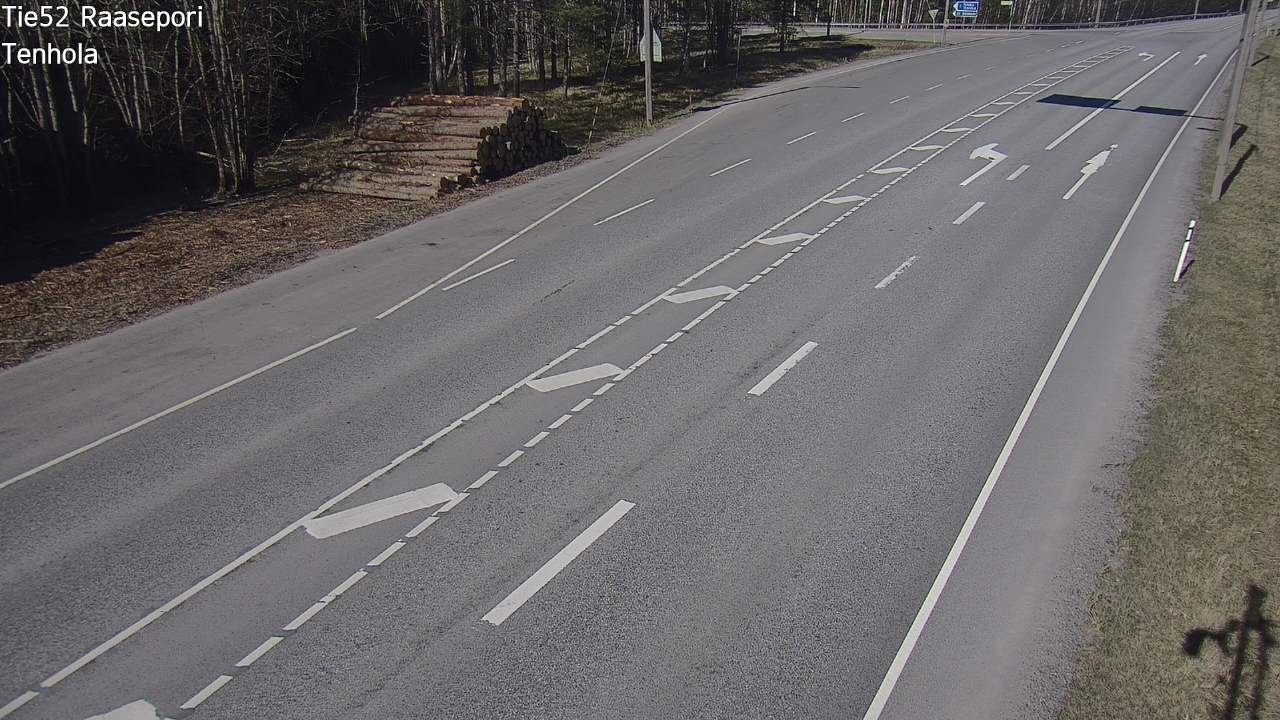 Weather Camera Image Väg 52 Raseborg, Tenhola, Raasepori, Uusimaa