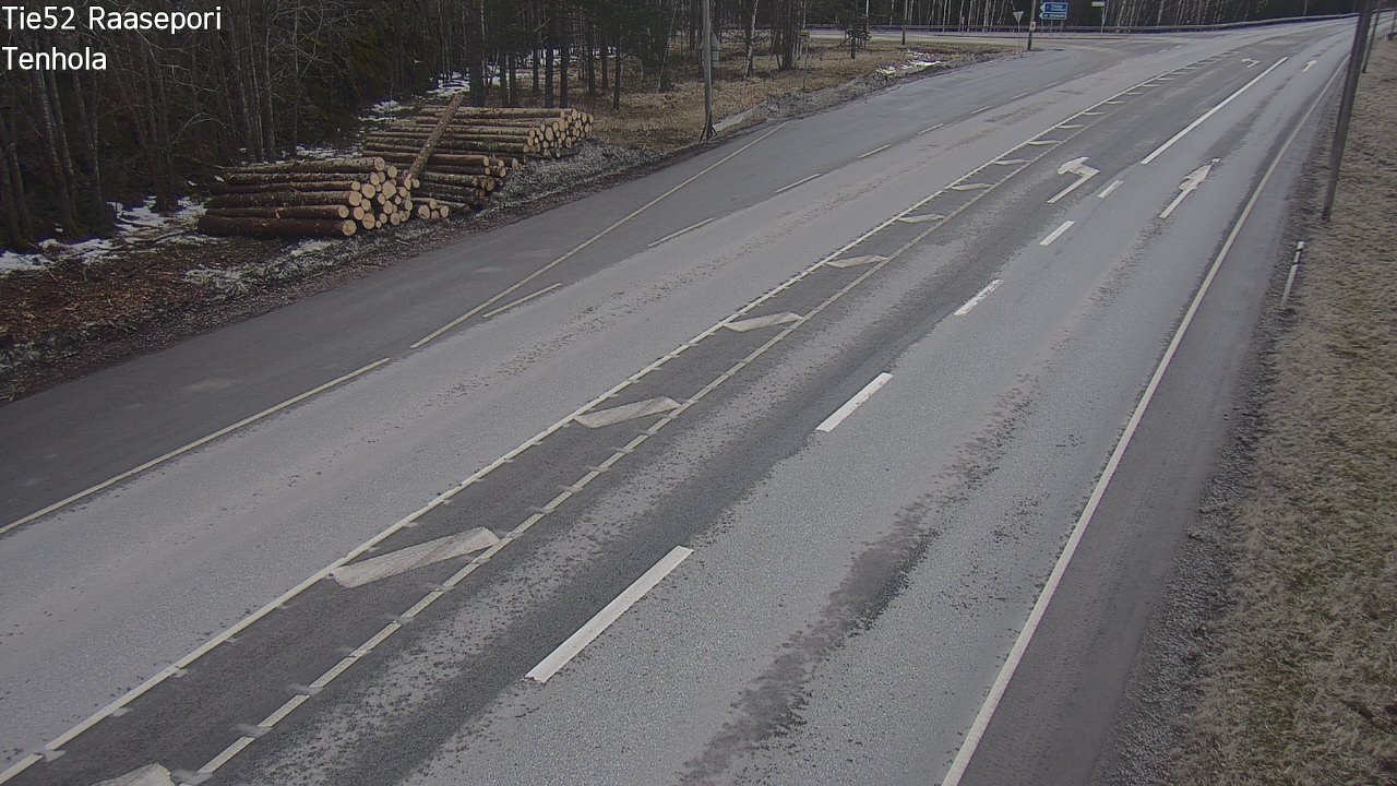 Weather Camera Image Road 52 Raasepori, Tenhola, Raasepori, Uusimaa