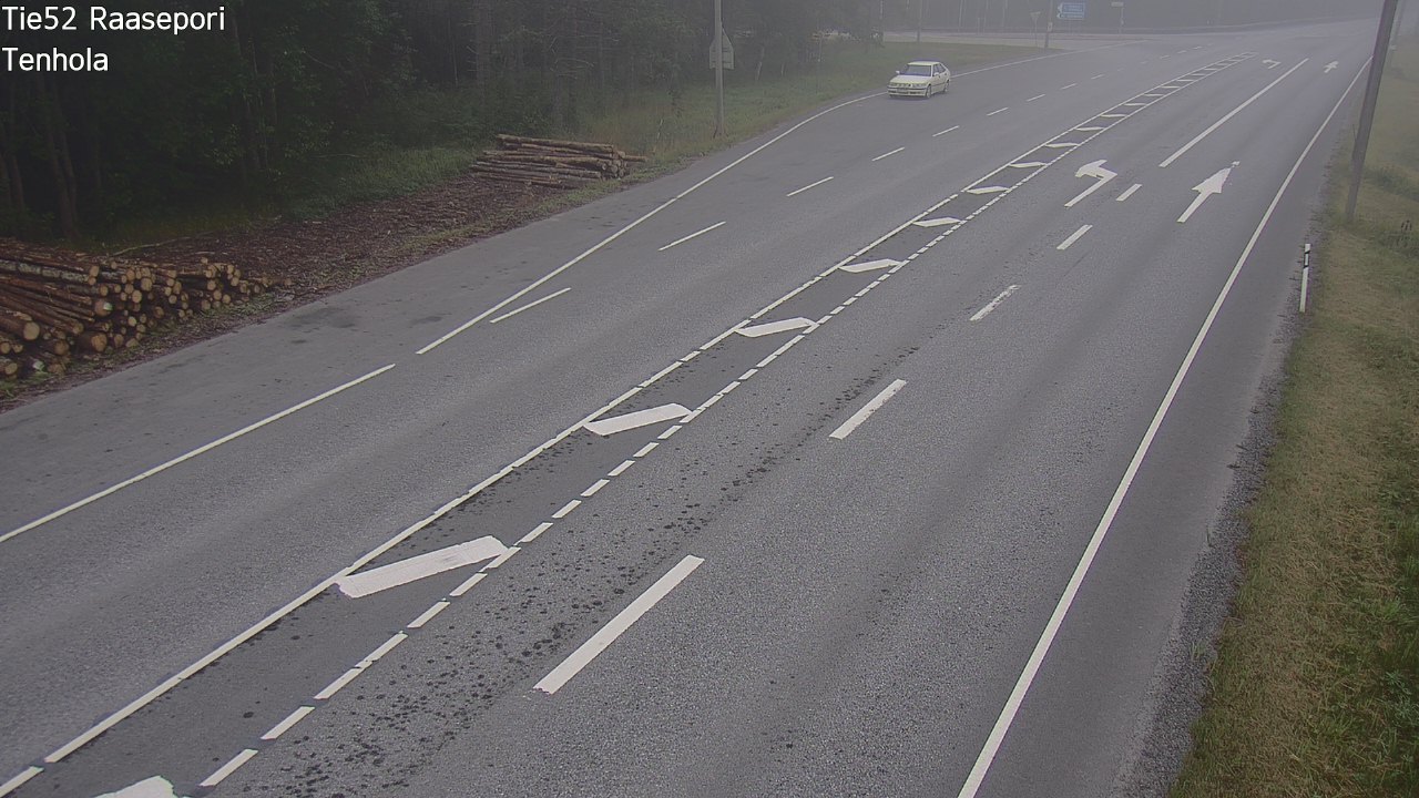 Weather Camera Image Road 52 Raasepori, Tenhola, Raasepori, Uusimaa