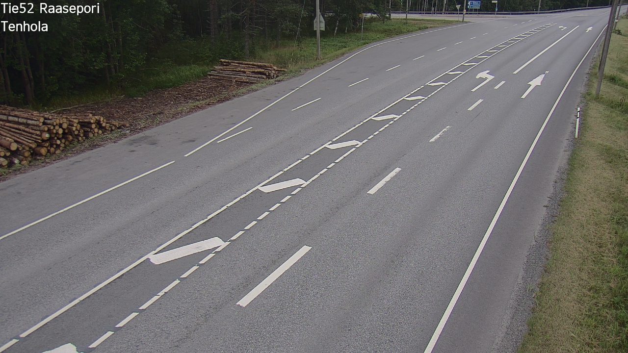 Weather Camera Image Road 52 Raasepori, Tenhola, Raasepori, Uusimaa