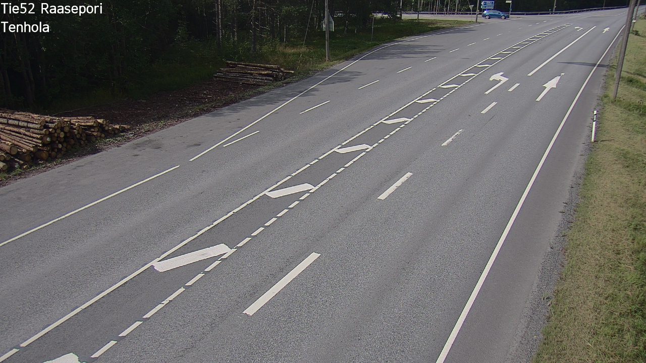 Weather Camera Image Väg 52 Raseborg, Tenhola, Raasepori, Uusimaa