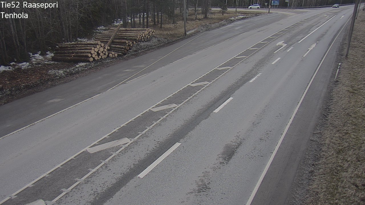 Weather Camera Image Road 52 Raasepori, Tenhola, Raasepori, Uusimaa