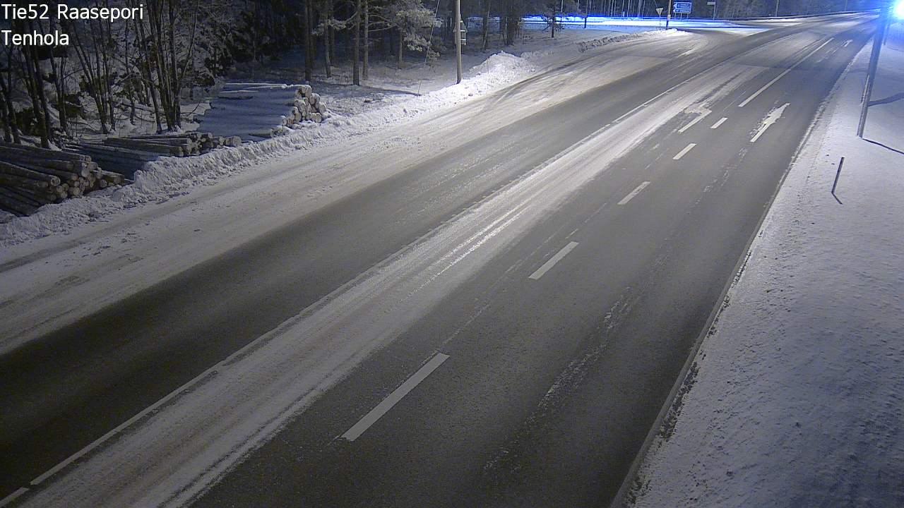 Weather Camera Image Väg 52 Raseborg, Tenhola, Raasepori, Uusimaa