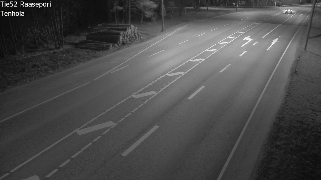 Weather Camera Image Road 52 Raasepori, Tenhola, Raasepori, Uusimaa