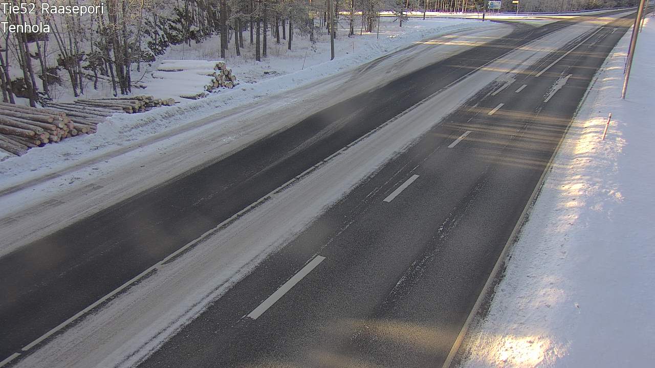 Weather Camera Image Väg 52 Raseborg, Tenhola, Raasepori, Uusimaa