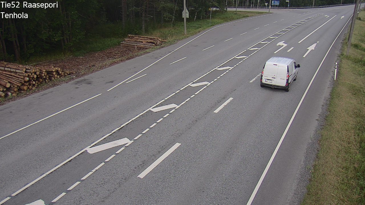 Weather Camera Image Road 52 Raasepori, Tenhola, Raasepori, Uusimaa