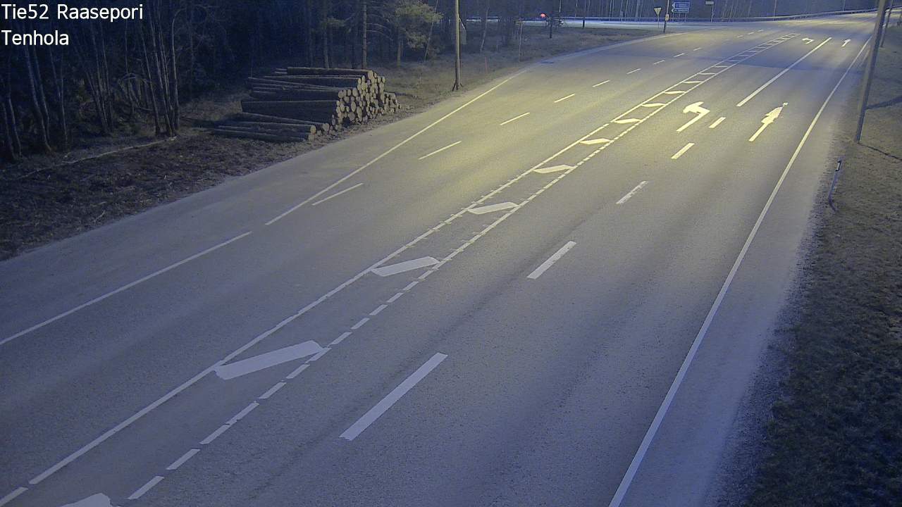 Weather Camera Image Road 52 Raasepori, Tenhola, Raasepori, Uusimaa