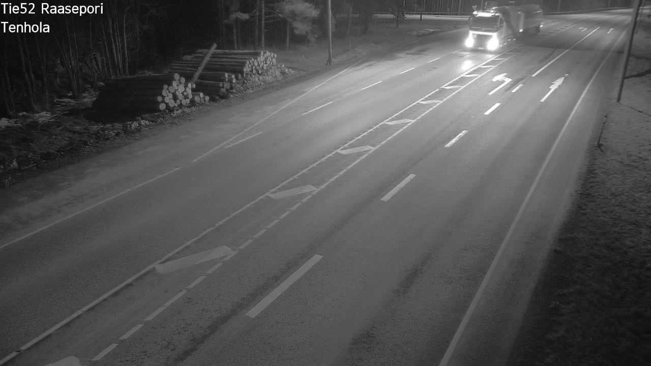 Weather Camera Image Road 52 Raasepori, Tenhola, Raasepori, Uusimaa
