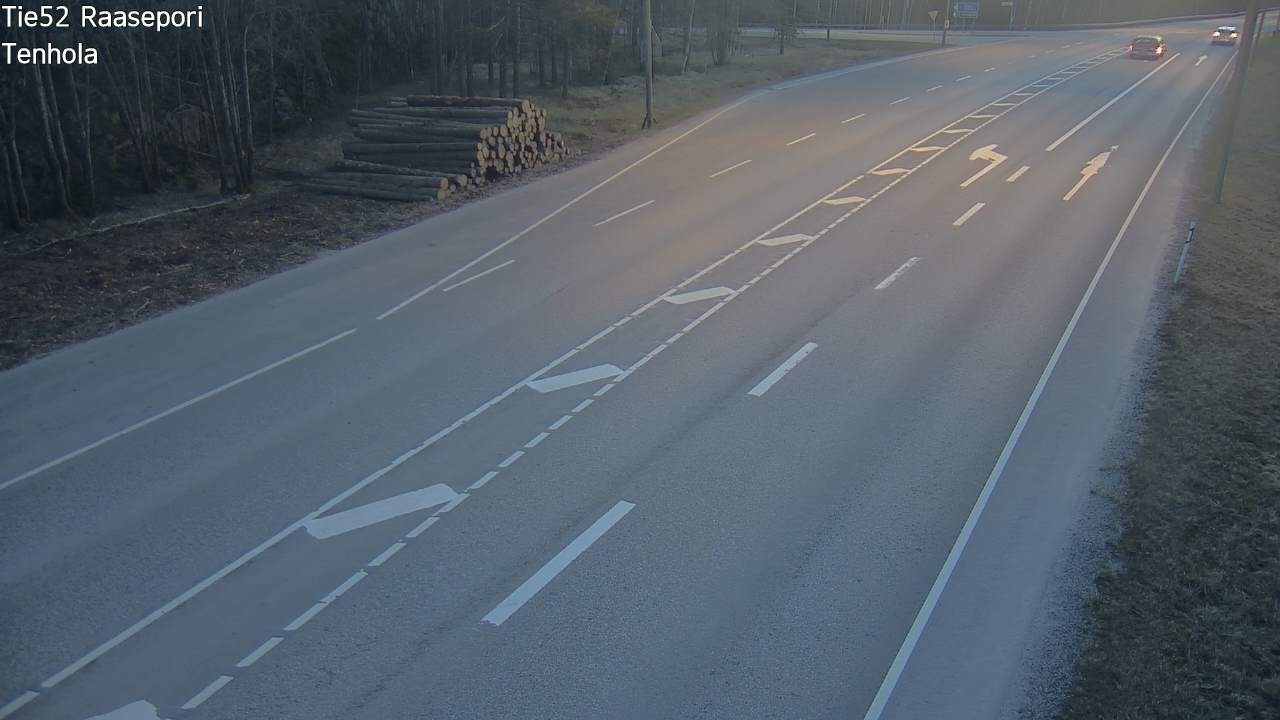 Weather Camera Image Road 52 Raasepori, Tenhola, Raasepori, Uusimaa