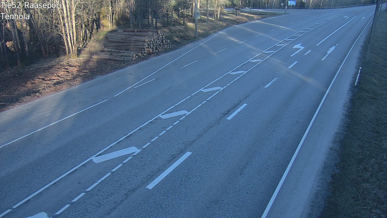 Weather Camera Image Road 52 Raasepori, Tenhola, Raasepori, Uusimaa