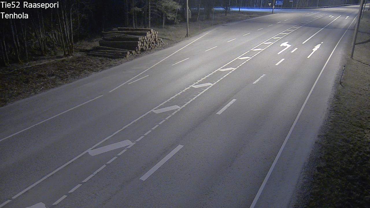 Weather Camera Image Road 52 Raasepori, Tenhola, Raasepori, Uusimaa