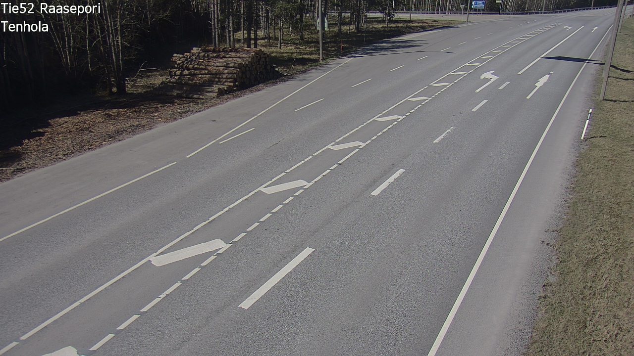 Weather Camera Image Väg 52 Raseborg, Tenhola, Raasepori, Uusimaa
