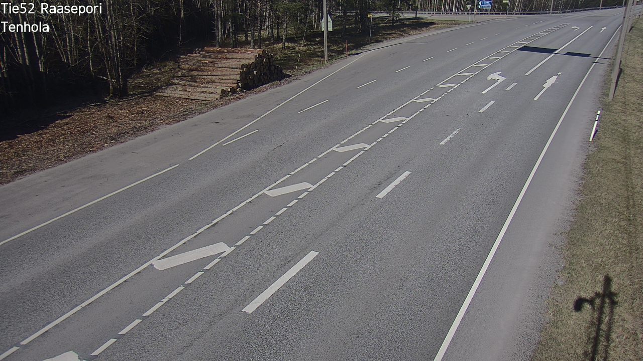 Weather Camera Image Väg 52 Raseborg, Tenhola, Raasepori, Uusimaa