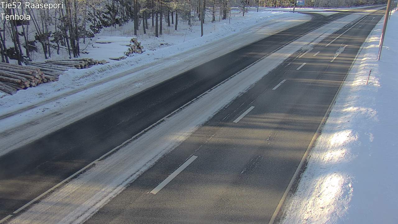 Weather Camera Image Road 52 Raasepori, Tenhola, Raasepori, Uusimaa