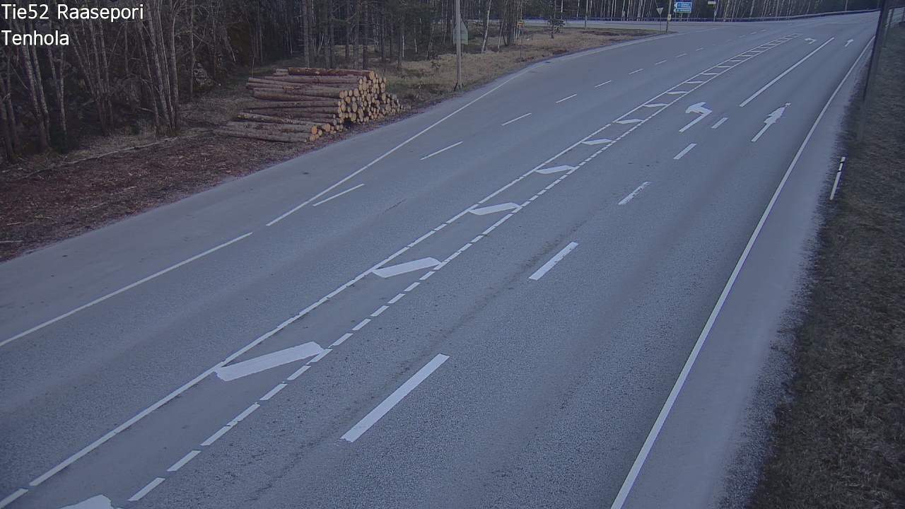 Weather Camera Image Road 52 Raasepori, Tenhola, Raasepori, Uusimaa