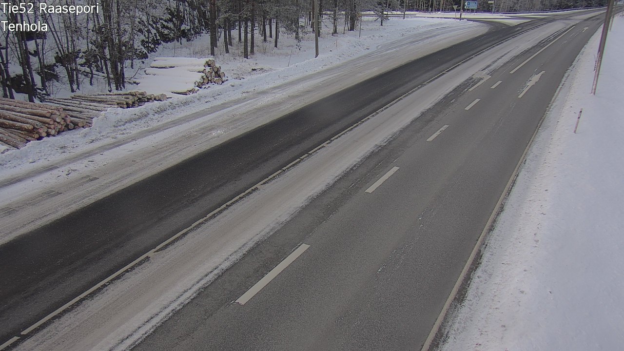 Weather Camera Image Road 52 Raasepori, Tenhola, Raasepori, Uusimaa
