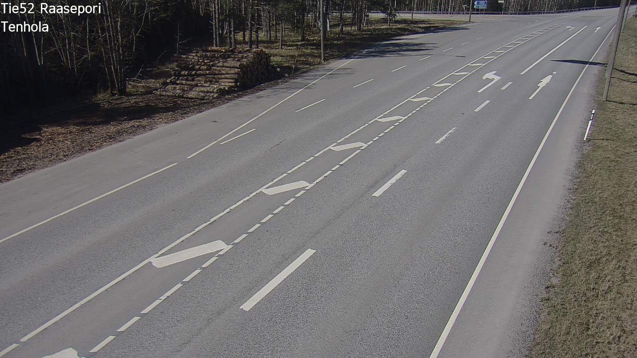 Weather Camera Image Väg 52 Raseborg, Tenhola, Raasepori, Uusimaa