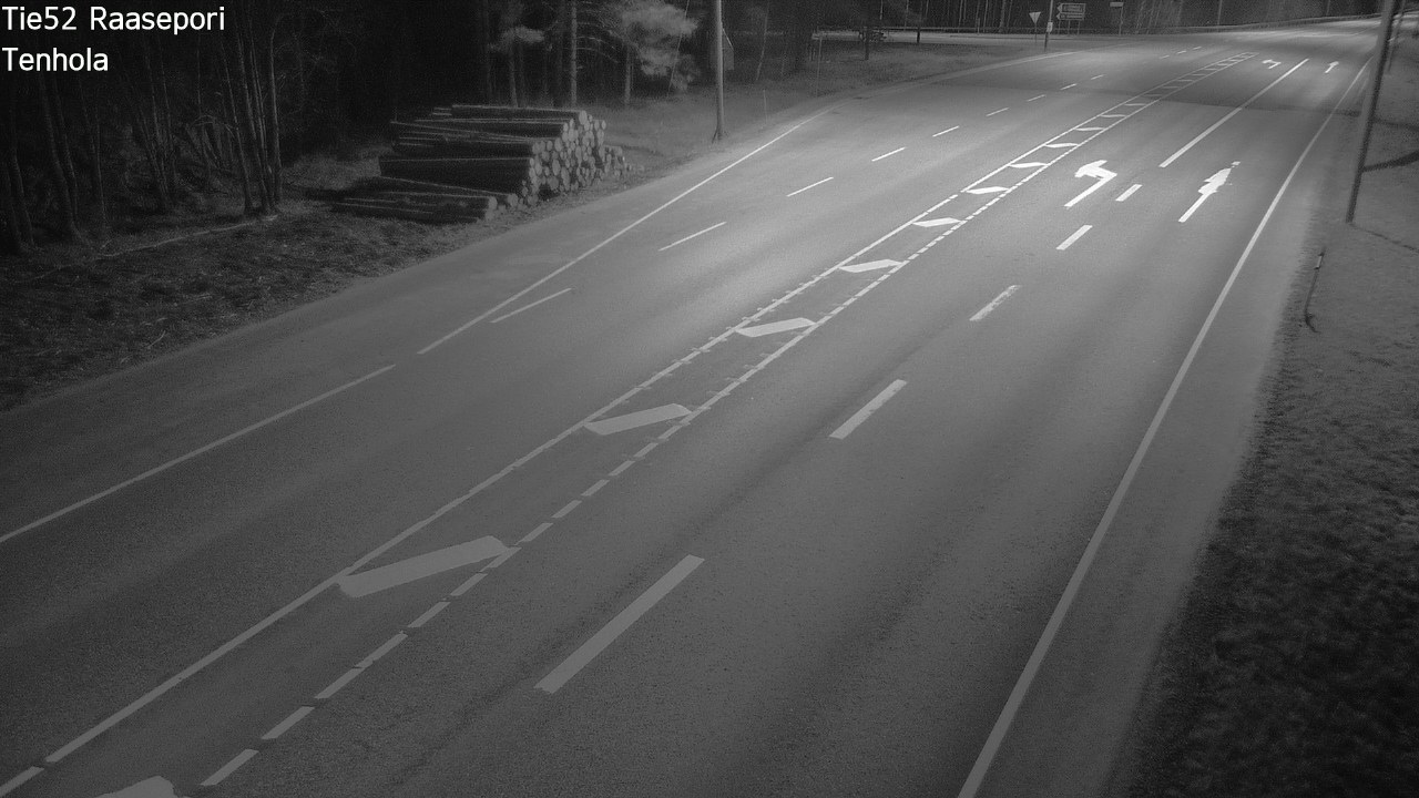 Weather Camera Image Road 52 Raasepori, Tenhola, Raasepori, Uusimaa