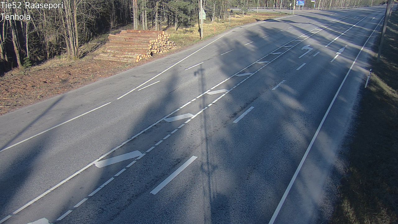 Weather Camera Image Road 52 Raasepori, Tenhola, Raasepori, Uusimaa