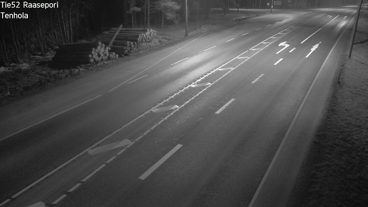 Weather Camera Image Road 52 Raasepori, Tenhola, Raasepori, Uusimaa
