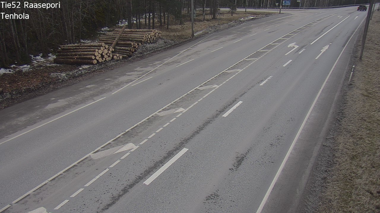 Weather Camera Image Road 52 Raasepori, Tenhola, Raasepori, Uusimaa