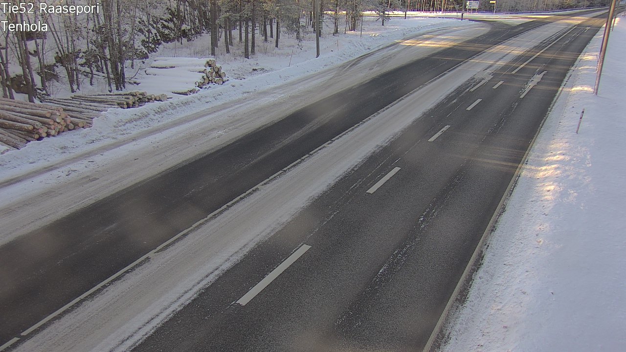 Weather Camera Image Väg 52 Raseborg, Tenhola, Raasepori, Uusimaa