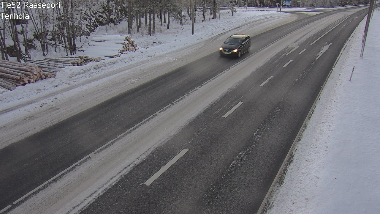 Weather Camera Image Väg 52 Raseborg, Tenhola, Raasepori, Uusimaa