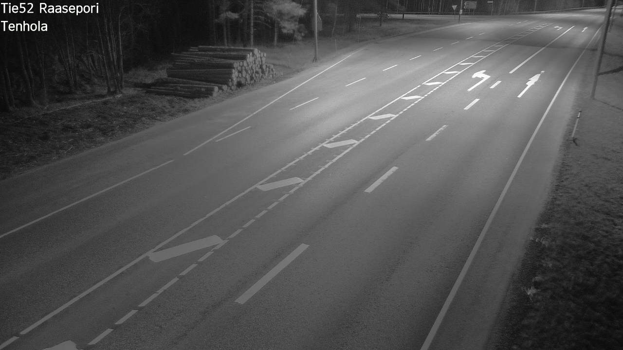 Weather Camera Image Road 52 Raasepori, Tenhola, Raasepori, Uusimaa
