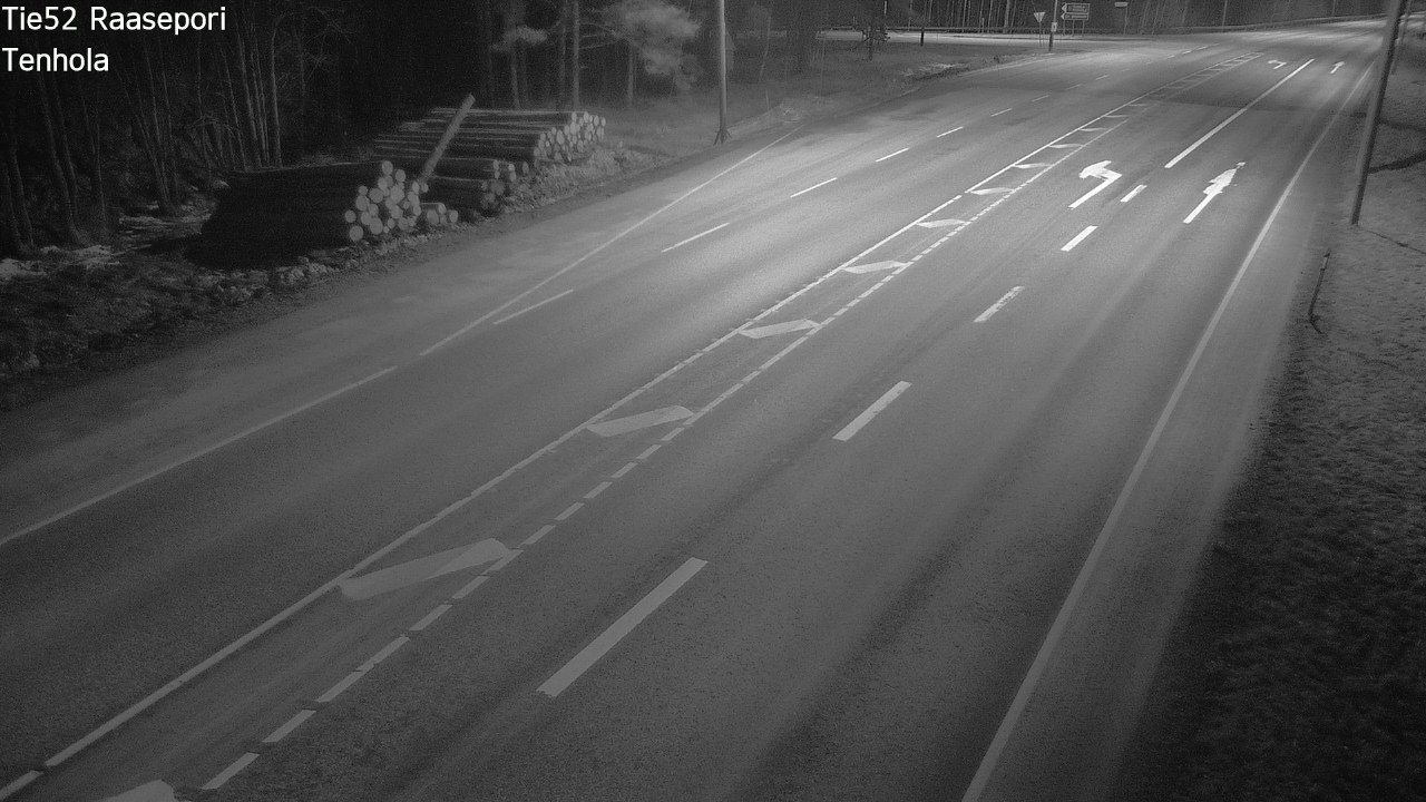 Weather Camera Image Road 52 Raasepori, Tenhola, Raasepori, Uusimaa