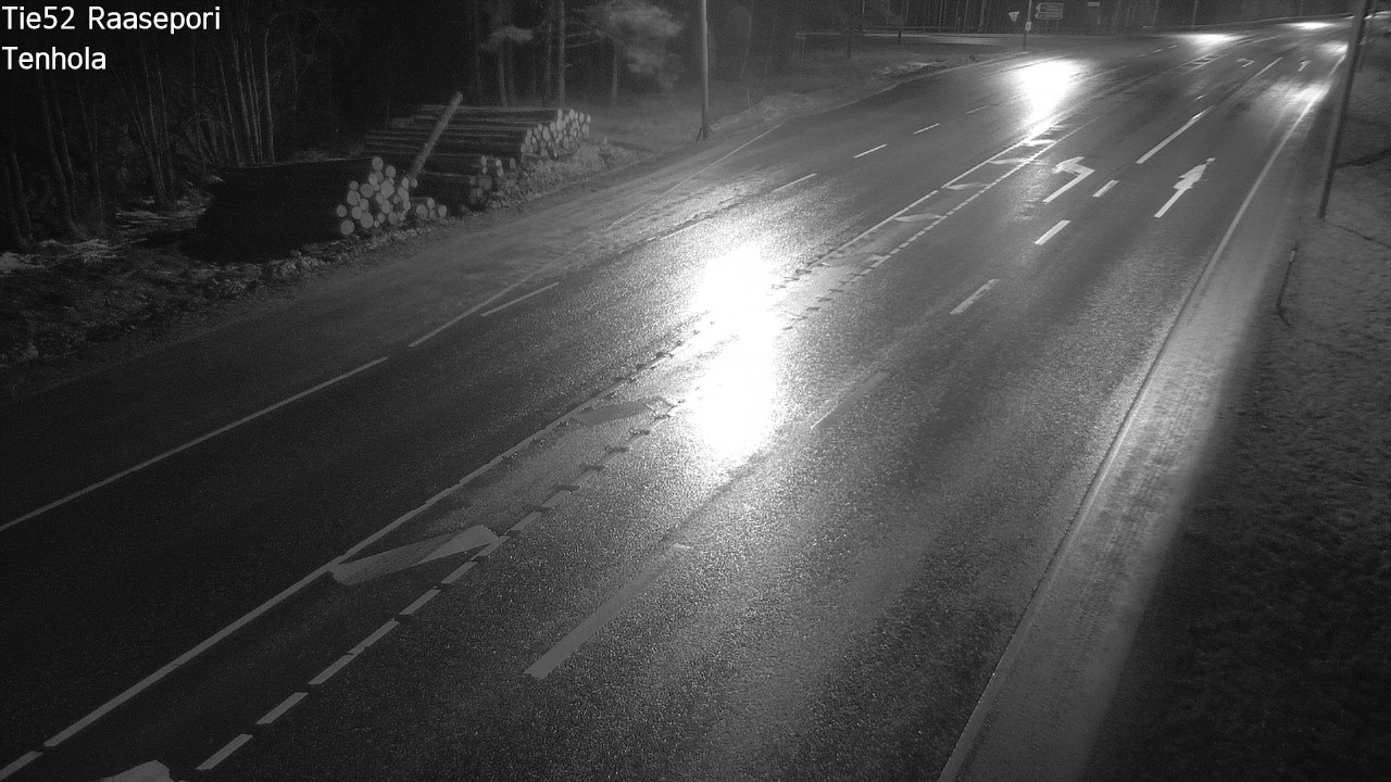 Weather Camera Image Road 52 Raasepori, Tenhola, Raasepori, Uusimaa