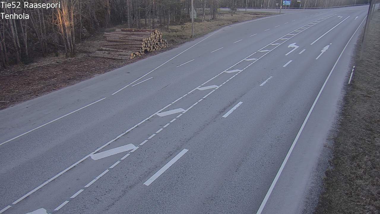 Weather Camera Image Road 52 Raasepori, Tenhola, Raasepori, Uusimaa