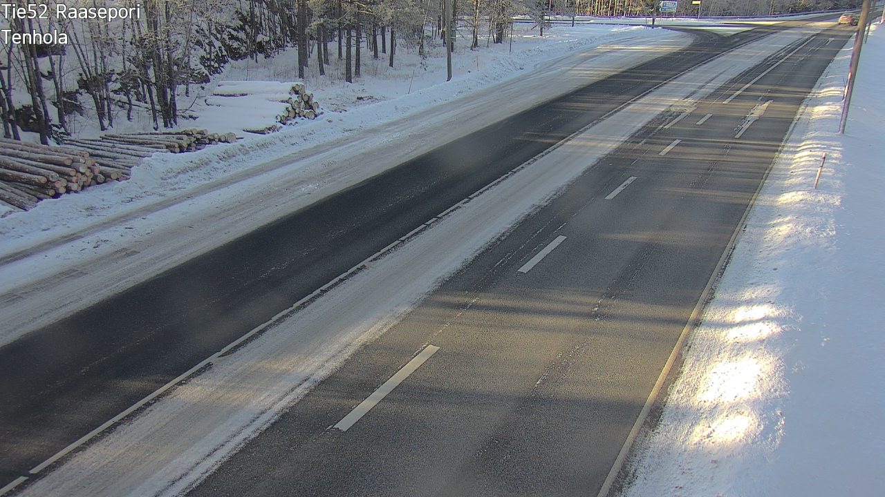 Weather Camera Image Väg 52 Raseborg, Tenhola, Raasepori, Uusimaa