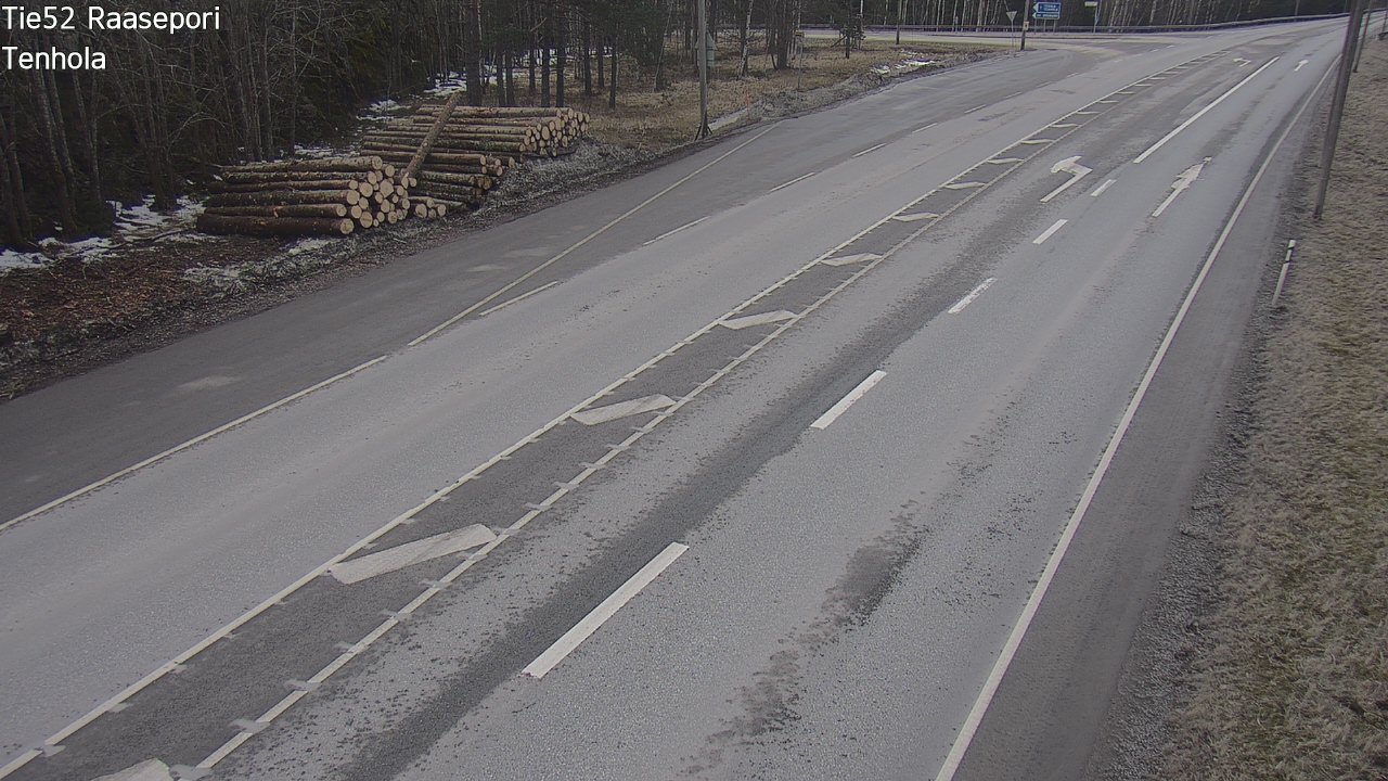 Weather Camera Image Road 52 Raasepori, Tenhola, Raasepori, Uusimaa