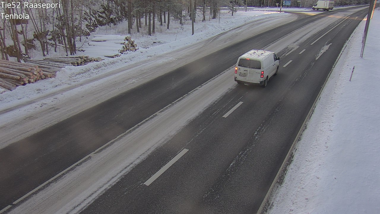 Weather Camera Image Väg 52 Raseborg, Tenhola, Raasepori, Uusimaa