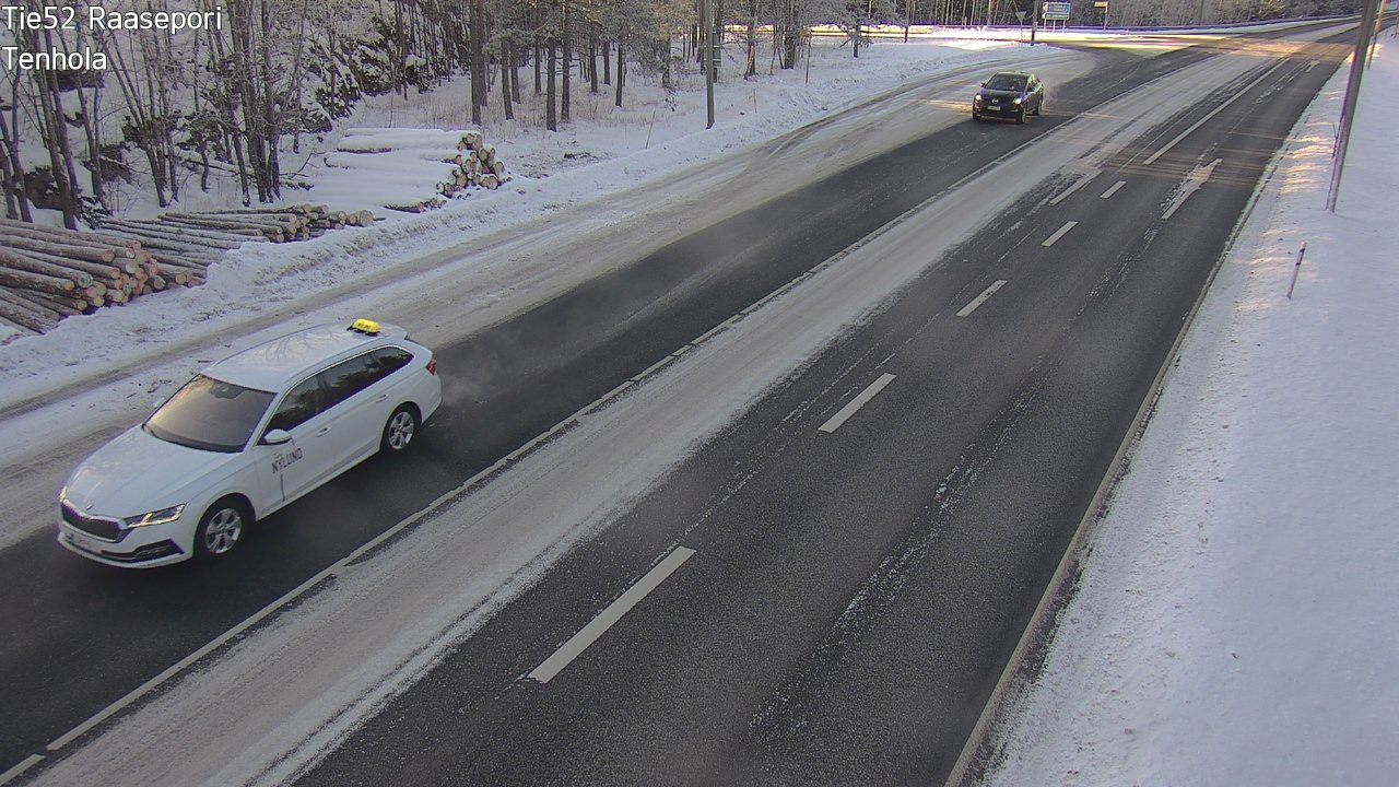Weather Camera Image Väg 52 Raseborg, Tenhola, Raasepori, Uusimaa
