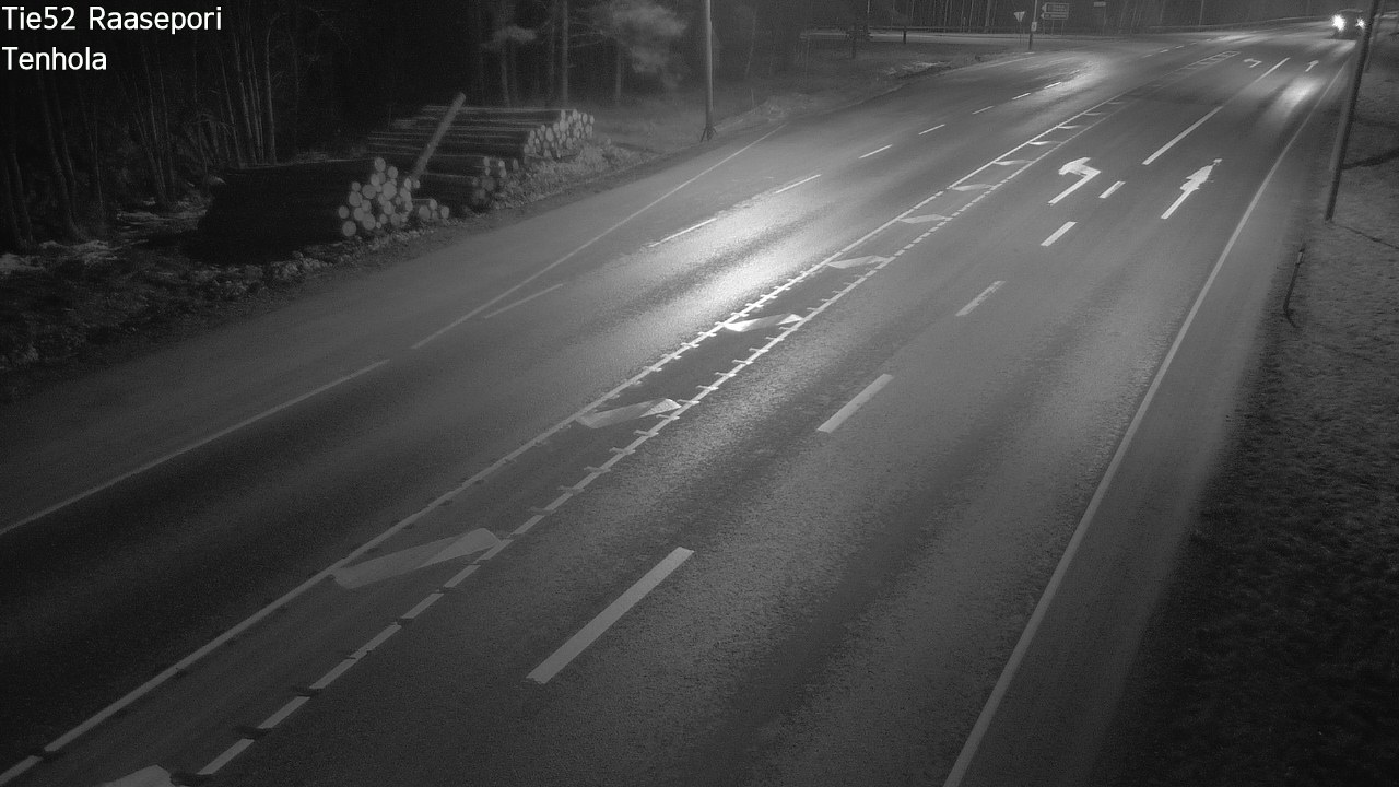 Weather Camera Image Road 52 Raasepori, Tenhola, Raasepori, Uusimaa