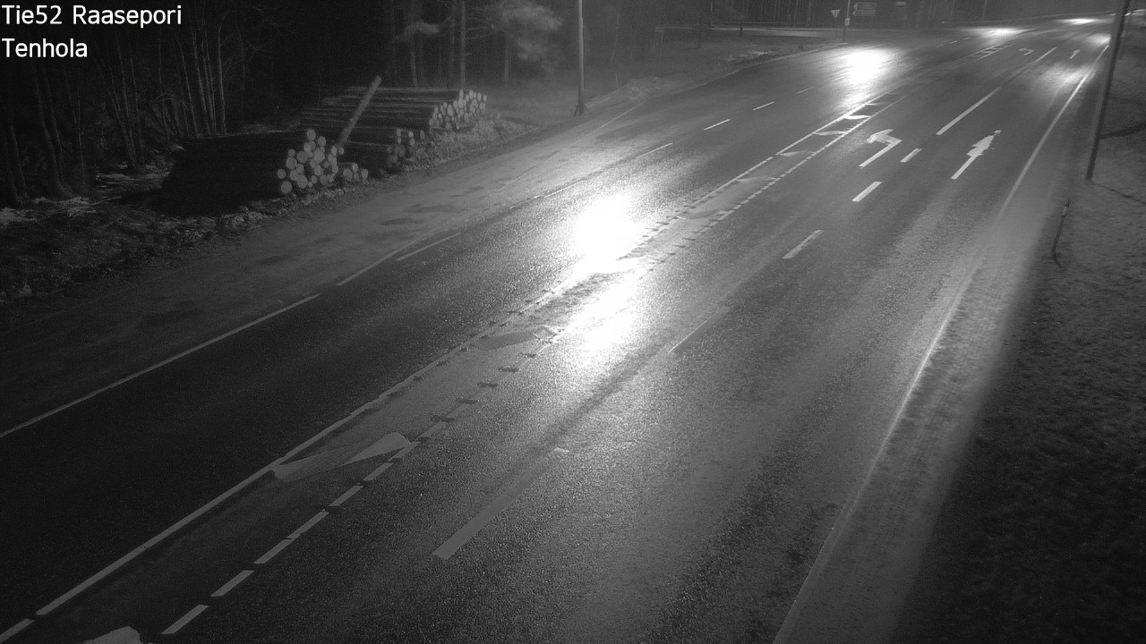 Weather Camera Image Road 52 Raasepori, Tenhola, Raasepori, Uusimaa
