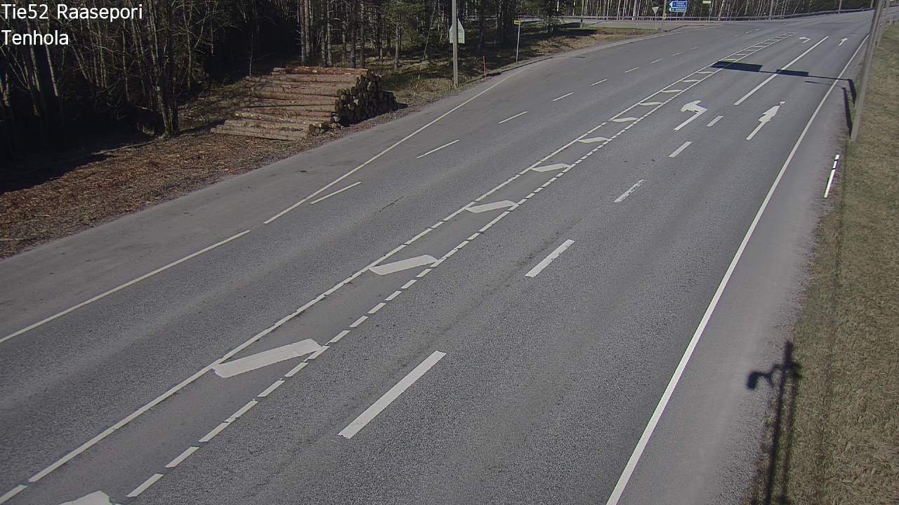 Weather Camera Image Väg 52 Raseborg, Tenhola, Raasepori, Uusimaa